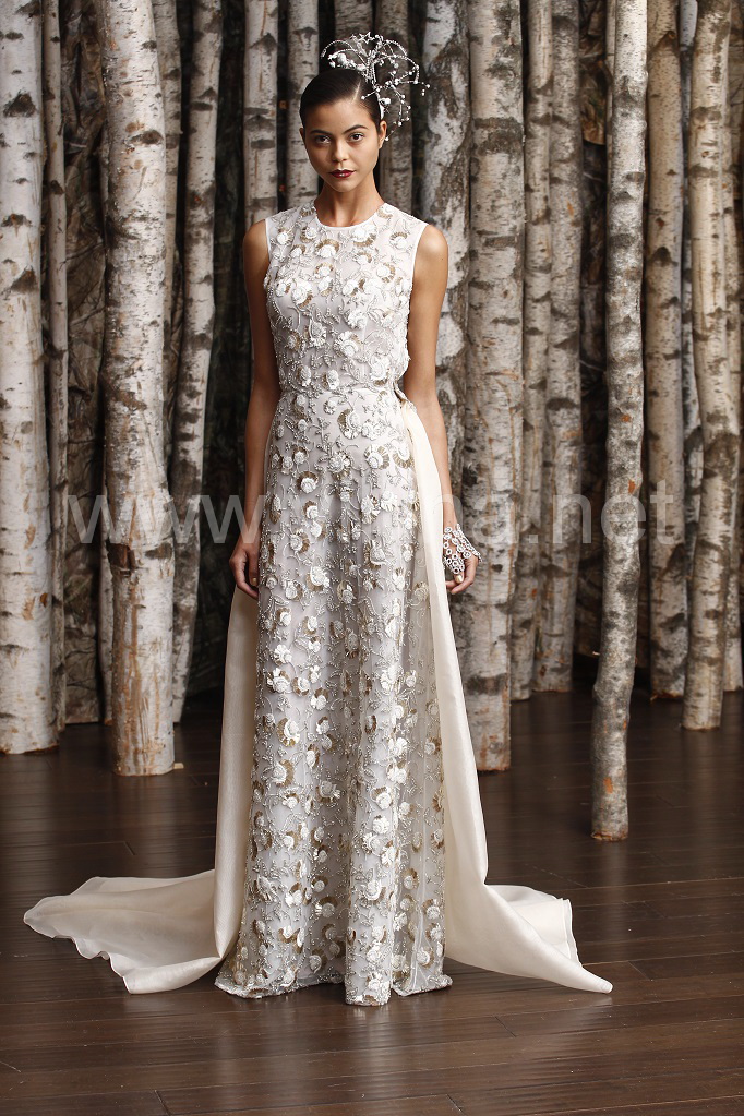Модные свадебные платья 2015 года 10