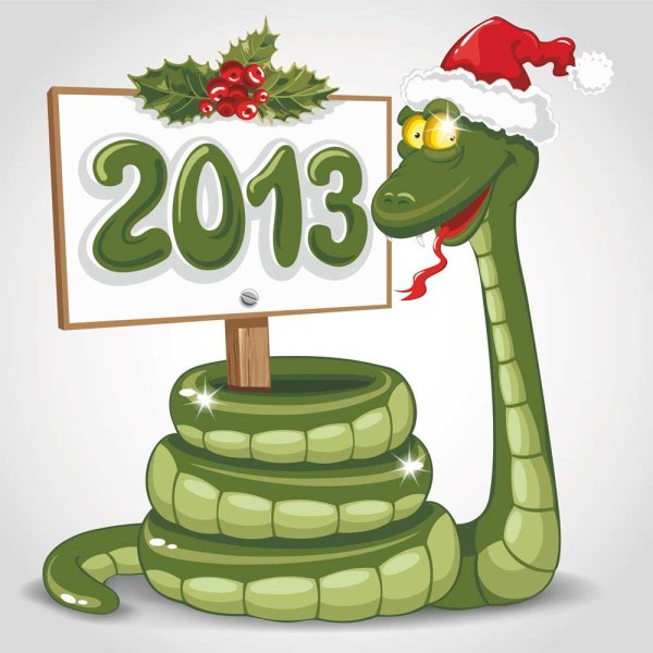 Новогодние открытки 2013 - поздравительные открытки с Новым Годом 2013 5