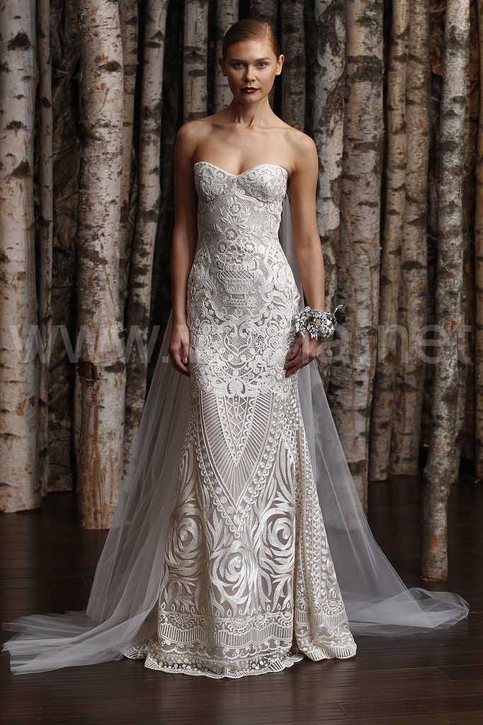 Модные свадебные платья 2015 года 11