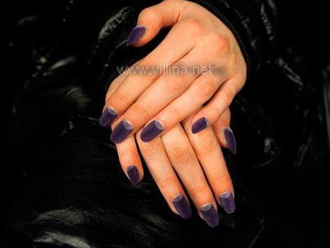 Бархатные ногти или velvet nails хит сезона осень 2012 1
