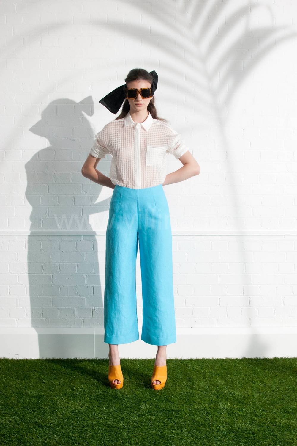 Модные женские брюки весна-лето 2015. ФОТО 18
